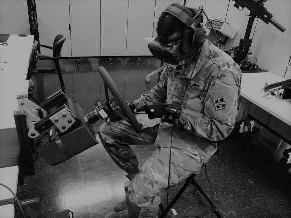 Soldier testing new platforms