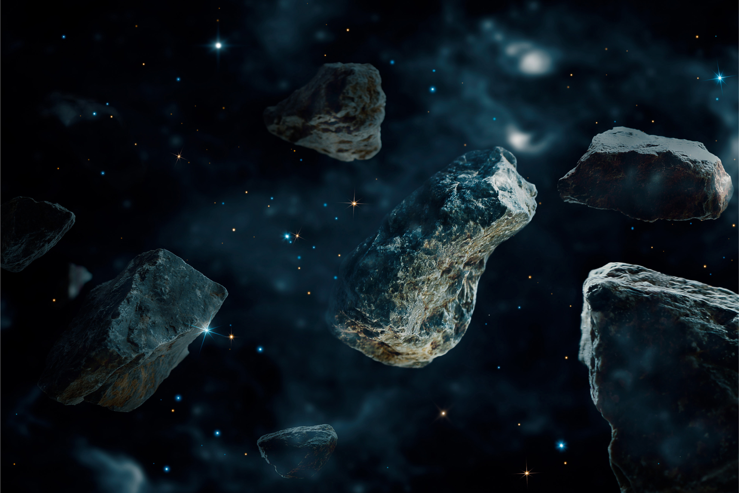 Asteroids in Space